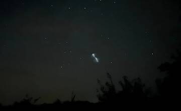 FOTO: Zvláštny úkaz na nočnej oblohe v okolí Michaloviec