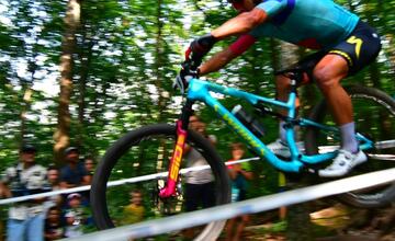 FOTO: Pretekal pre radosť a skončil druhý. Sagan ukončil kariéru na košickom cross-country