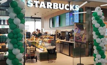 FOTO: Novootvorená kavireň Starbucks v Košiciach