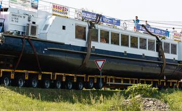 FOTO: Výletná loď Labe sa dostala do cieľa. Prebádajte na jej palube Zemplínsku Šíravu