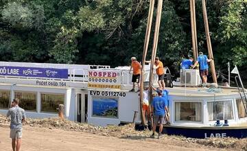 FOTO: Výletná loď Labe sa dostala do cieľa. Prebádajte na jej palube Zemplínsku Šíravu