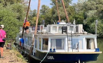 FOTO: Výletná loď Labe sa dostala do cieľa. Prebádajte na jej palube Zemplínsku Šíravu