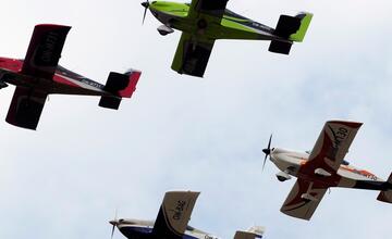 FOTO: Letecké dni zahltili košickú oblohu. Ako to vyzeralo v metropole východu počas víkendu?