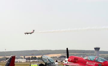 FOTO: Letecké dni zahltili košickú oblohu. Ako to vyzeralo v metropole východu počas víkendu?