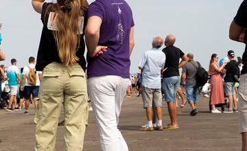 FOTO: Letecké dni zahltili košickú oblohu. Ako to vyzeralo v metropole východu počas víkendu?