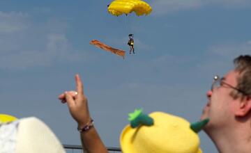 FOTO: Letecké dni zahltili košickú oblohu. Ako to vyzeralo v metropole východu počas víkendu?