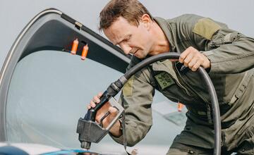 FOTO: Letecké dni zahltili košickú oblohu. Ako to vyzeralo v metropole východu počas víkendu?