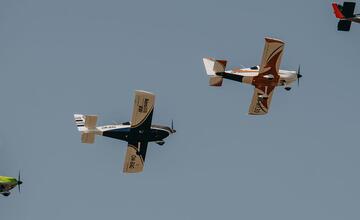 FOTO: Letecké dni zahltili košickú oblohu. Ako to vyzeralo v metropole východu počas víkendu?