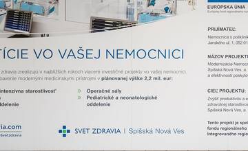 FOTO: Slávnostné začatie výstavby nového nemocničného pavilónu v Spišskej Novej Vsi