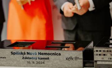 FOTO: Slávnostné začatie výstavby nového nemocničného pavilónu v Spišskej Novej Vsi