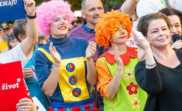 FOTO: Ako vyzeral Národný pochod za život? Prišlo až 40-tisíc účastníkov