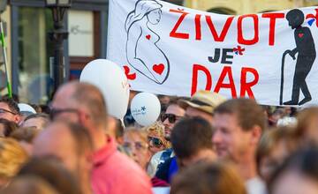 FOTO: Ako vyzeral Národný pochod za život? Prišlo až 40-tisíc účastníkov