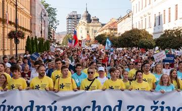 FOTO: Ako vyzeral Národný pochod za život? Prišlo až 40-tisíc účastníkov