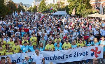 FOTO: Ako vyzeral Národný pochod za život? Prišlo až 40-tisíc účastníkov