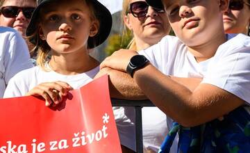 FOTO: Ako vyzeral Národný pochod za život? Prišlo až 40-tisíc účastníkov