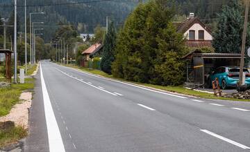 FOTO: Zrekonštruovaná cesta medzi okresmi Rožňava a Spišská Nová Ves
