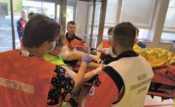 FOTO: Simulované cvičenie zdravotníkov v košickej Detskej fakultnej nemocnici