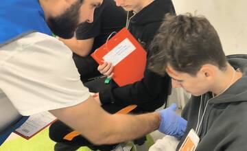 FOTO: Simulované cvičenie zdravotníkov v košickej Detskej fakultnej nemocnici