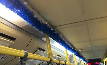 FOTO: Na košické cesty vyrazil Vianočný expres