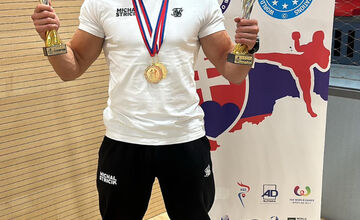 Kickboxer Michal Stričík celý rok zbieral úspechy doma aj v zahraničí