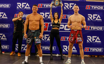 Kickboxer Michal Stričík celý rok zbieral úspechy doma aj v zahraničí