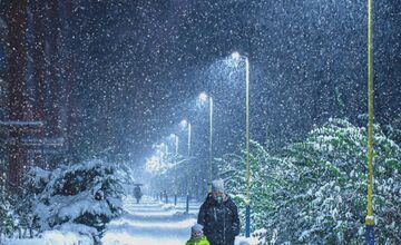 FOTO: Košice sa pod snehovou prikrývkou menia na rozprávku