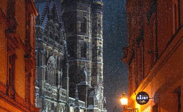 FOTO: Košice sa pod snehovou prikrývkou menia na rozprávku