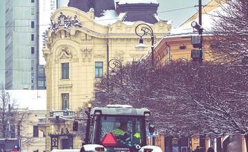 FOTO: Košice sa pod snehovou prikrývkou menia na rozprávku