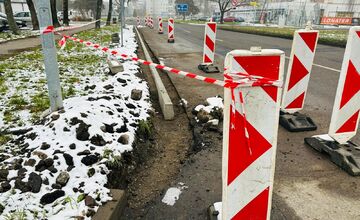 FOTO: V Michalovciach prebieha výstavba novej cyklotrasy