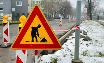 FOTO: V Michalovciach prebieha výstavba novej cyklotrasy