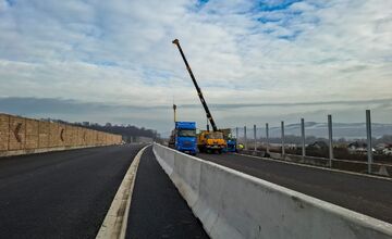 FOTO: Aktuálne práce na košickom obchvate R2