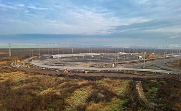 FOTO: Aktuálne práce na košickom obchvate R2