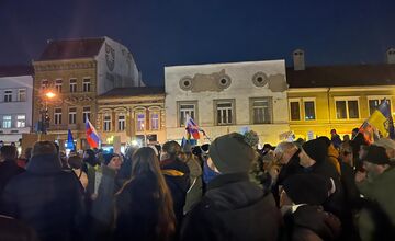 FOTO: Protest v Košiciach