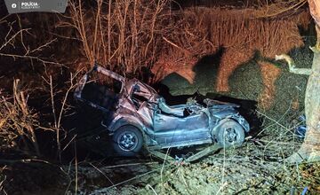 FOTO: Nehoda za Veľkým Folkmarom