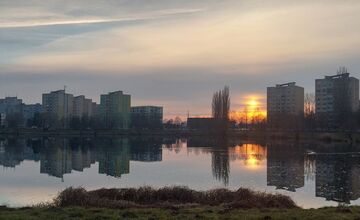 FOTO: Takto vyzerali zimné februárové dni na Jazere, počasie prialo otužilcom aj fanúšikom jari