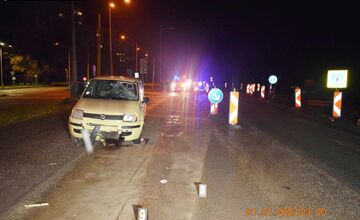 FOTO: Januárová nehoda na Slaneckej ceste, pri ktorej zomrel chodec