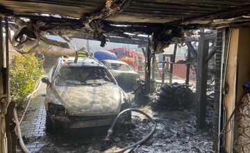 FOTO: Požiar rodinného domu v Margecanoch