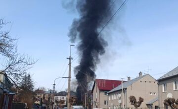 FOTO: Požiar rodinného domu v Margecanoch