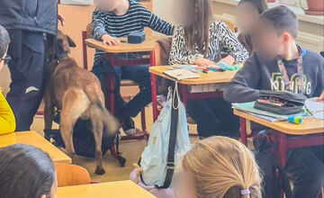 Policajné psy hľadali u žiakov veľkokapušanskej školy drogy