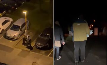 FOTO: Košičan upozornil na výtlky vtipným spôsobom