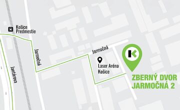 FOTO: Nový zberný dvor na Jarmočnej v Košiciach