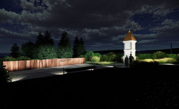 Vizualizácia nového memoriálneho parku je na svete