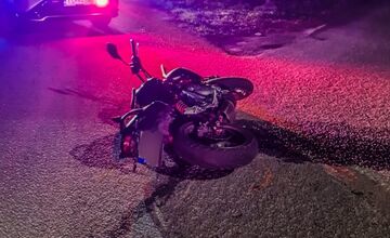 FOTO: Krajskí policajti zasahovali v piatok pri viacerých nehodách motorkárov