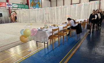 Mladé gymnastky si počas víkendu zmerali sily s Maďarkami, Poľkami aj Ukrajinkami