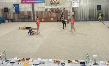 Mladé gymnastky si počas víkendu zmerali sily s Maďarkami, Poľkami aj Ukrajinkami