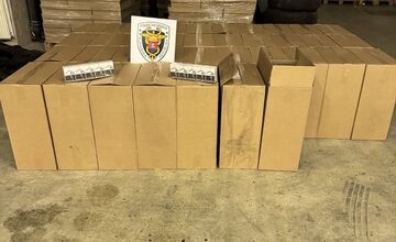 FOTO: V obci Čaňa odhalili sklad cigariet a nelegálneho tabaku