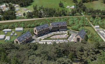 FOTO: Zo Slalomu luxus: V Mlynkoch vyrastie nový apartmánový komplex