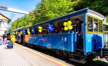 FOTO: Košická Detská železnica odštartovala ďalšiu sezónu. Krásna akcia rozžiarila očká malých aj veľkých