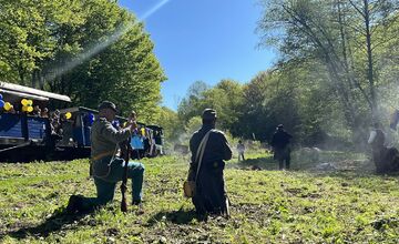 FOTO: Košická Detská železnica odštartovala ďalšiu sezónu. Krásna akcia rozžiarila očká malých aj veľkých