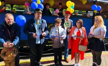 FOTO: Košická Detská železnica odštartovala ďalšiu sezónu. Krásna akcia rozžiarila očká malých aj veľkých